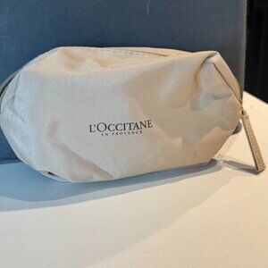 L’Occitane Cream Amenity Bag – Travel Cosmetic Pouch
